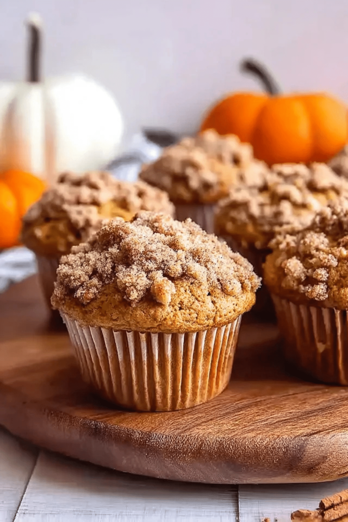 Pumpkin Crumb Muffins