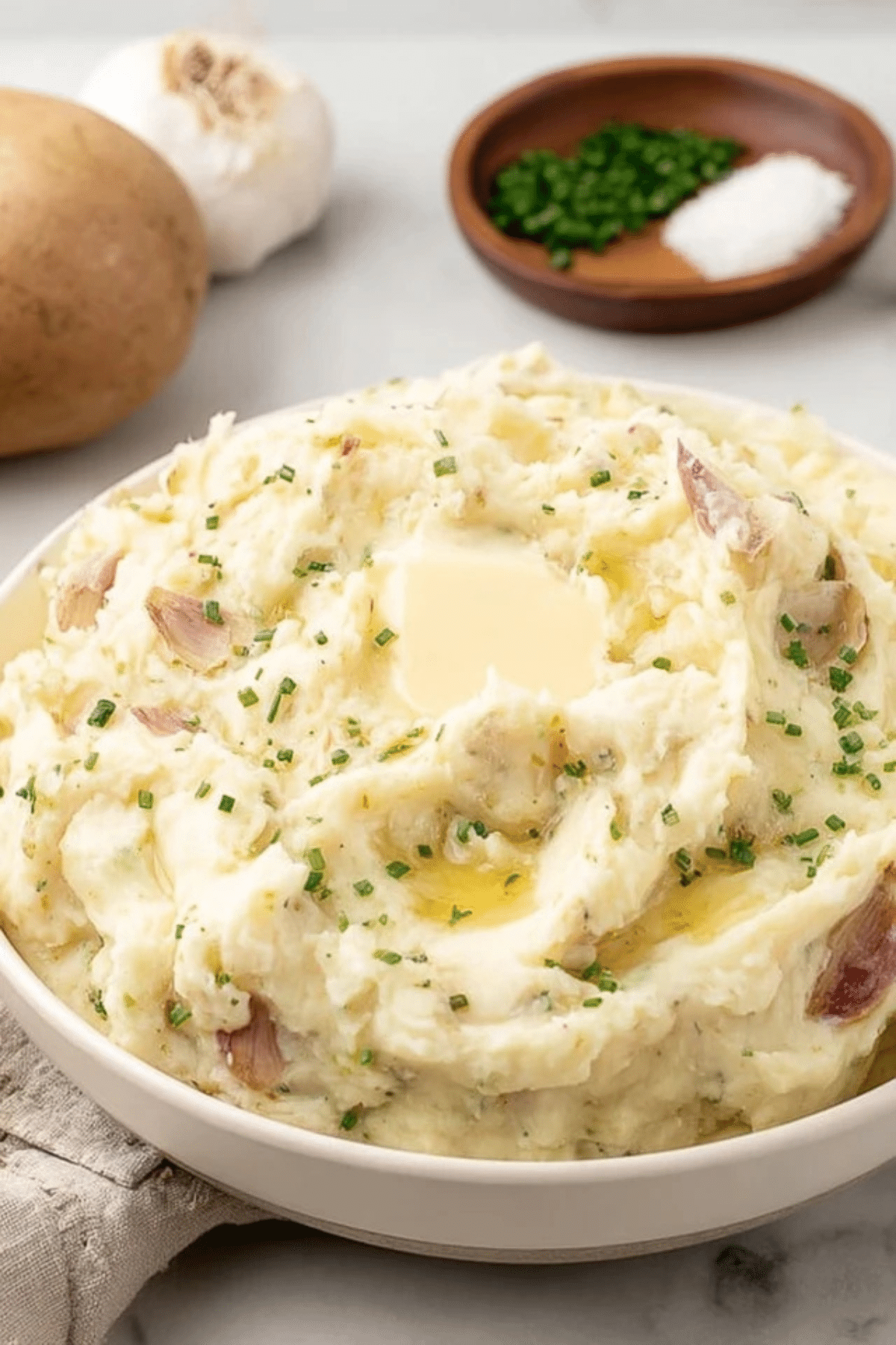 Roasted Garlic Mashed Potatoes
