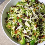 Shaved Brussels Sprouts Salad