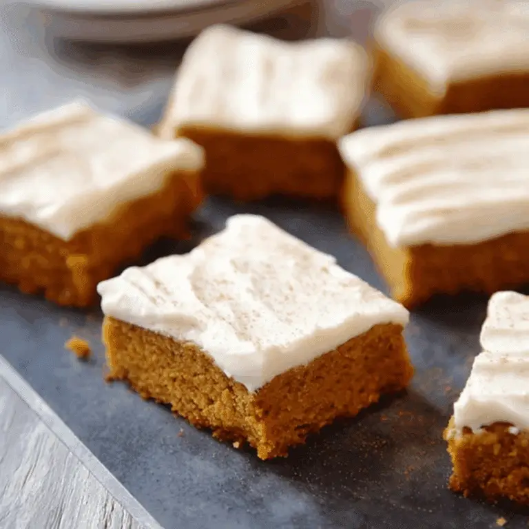 Sheet Pan Libby’s Pumpkin Bars