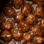 Slow Cooker Salisbury Steak Meatballs