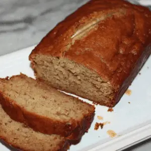 Super moist banana bread loaf