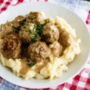 Swedish Meatballs in the Crockpot