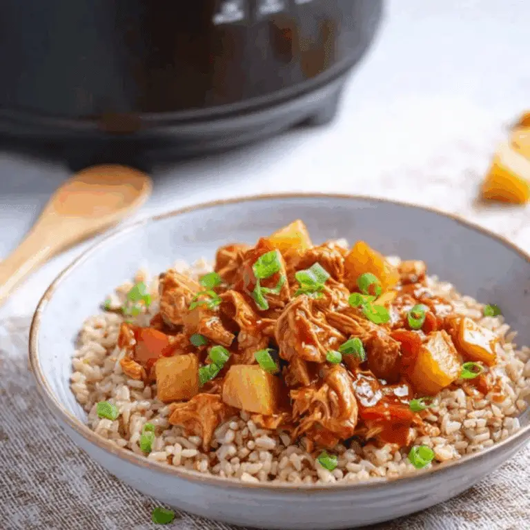 Sweet Hawaiian Crockpot Chicken