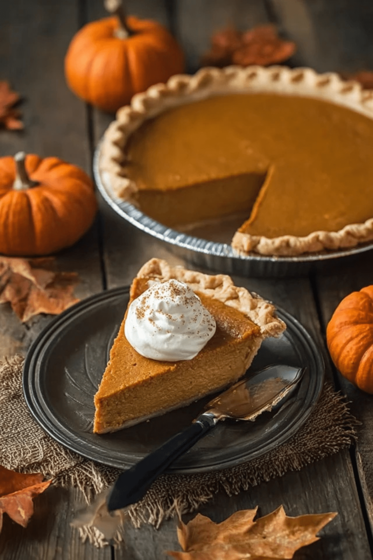Thanksgiving Pumpkin Pie