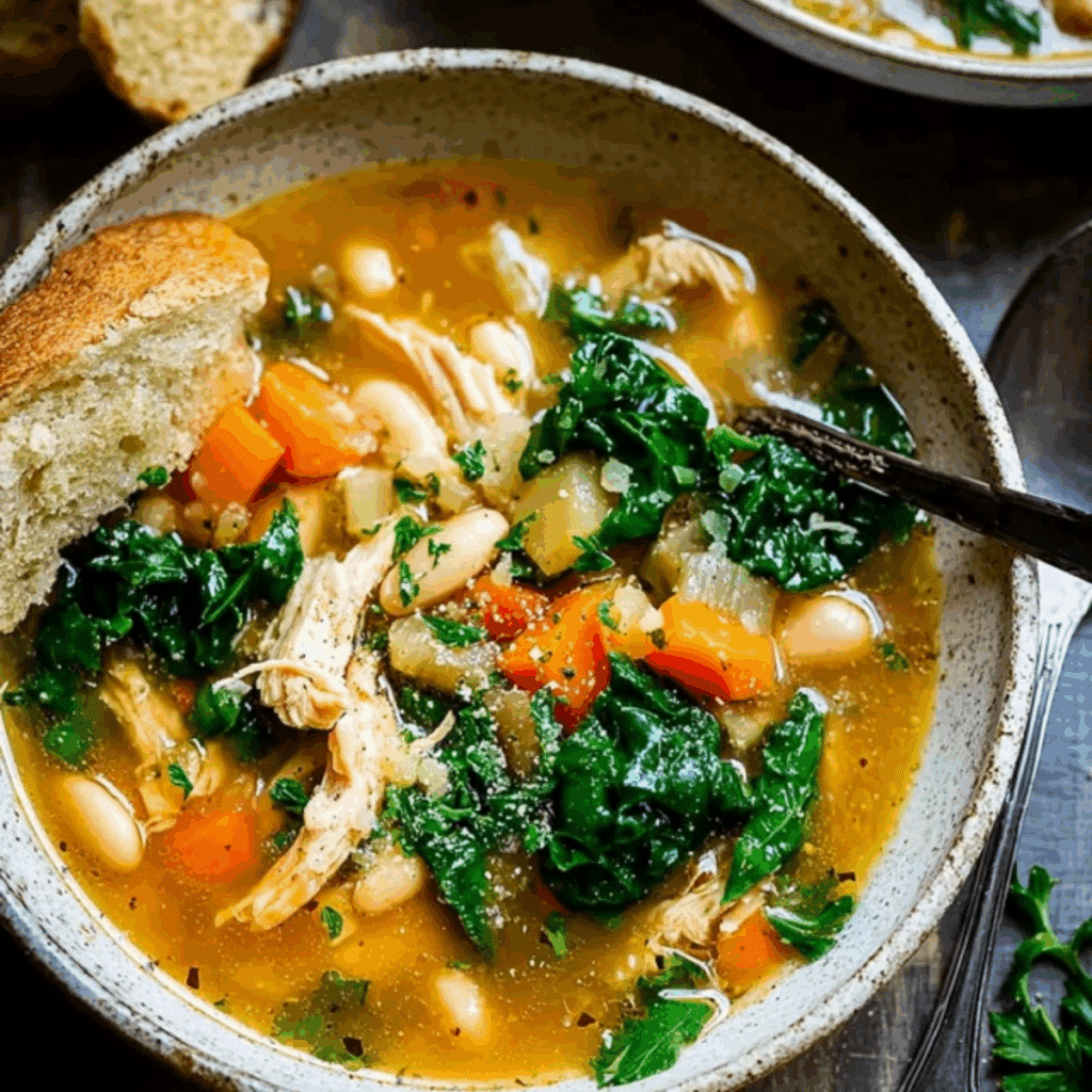 Tuscan Style Chicken Soup