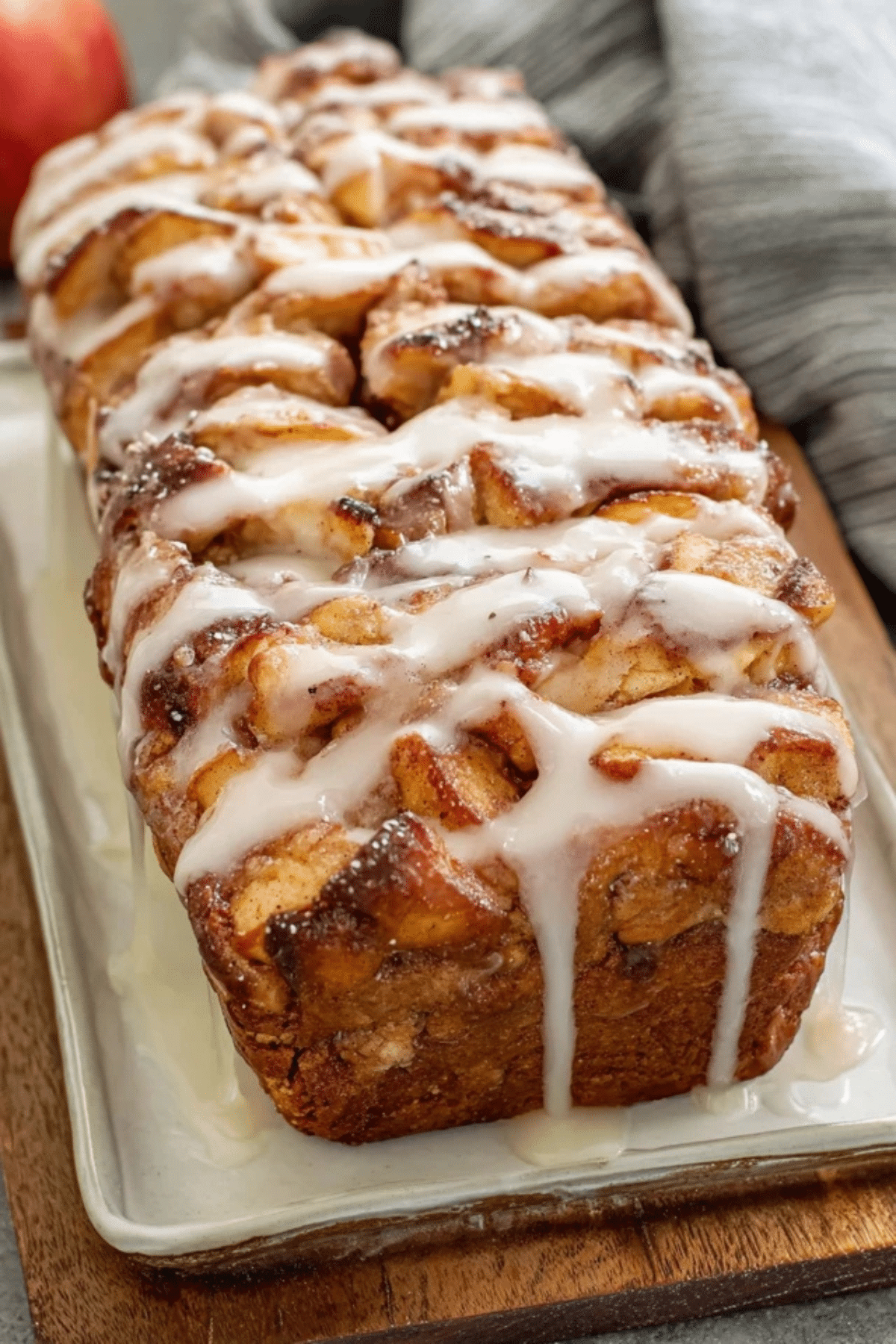 Vegan Apple Fritter Bread