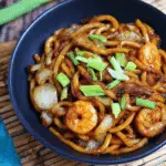 Yaki Udon with Shrimp