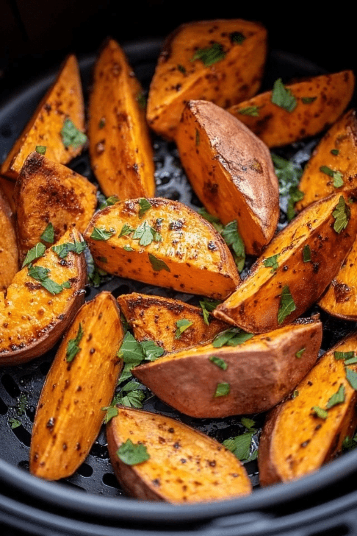 Air Fryer Sweet Potatoes