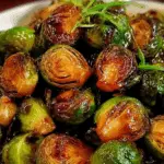 Balsamic Glazed Brussels Sprouts