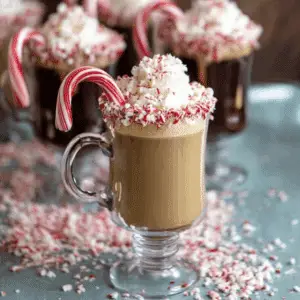 Boozy Peppermint Mocha Coffee