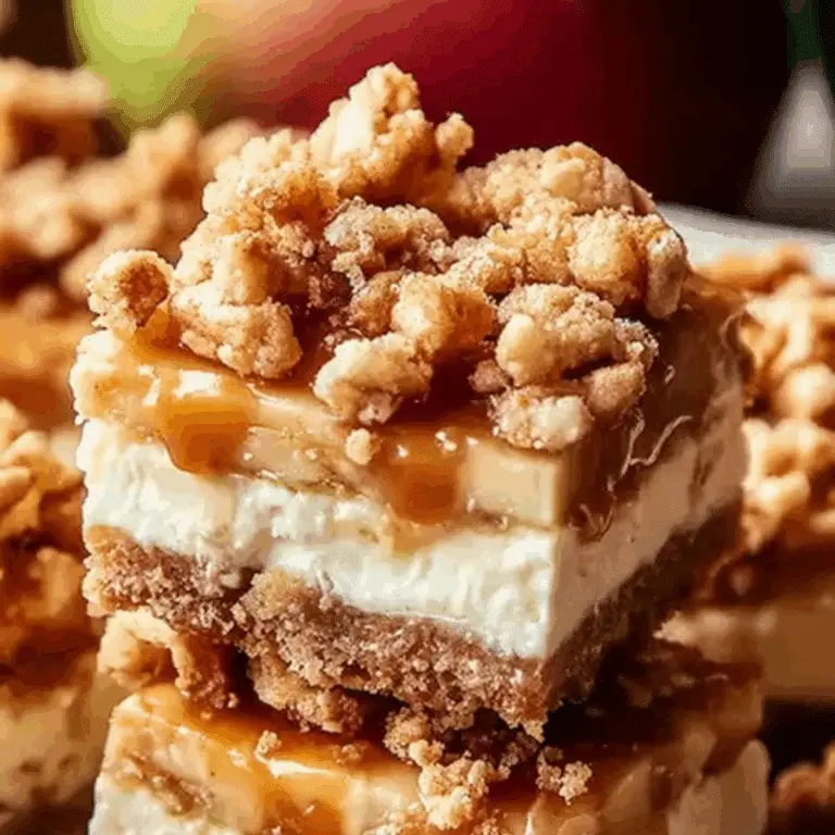 Caramel Apple Cheesecake Bars (3)