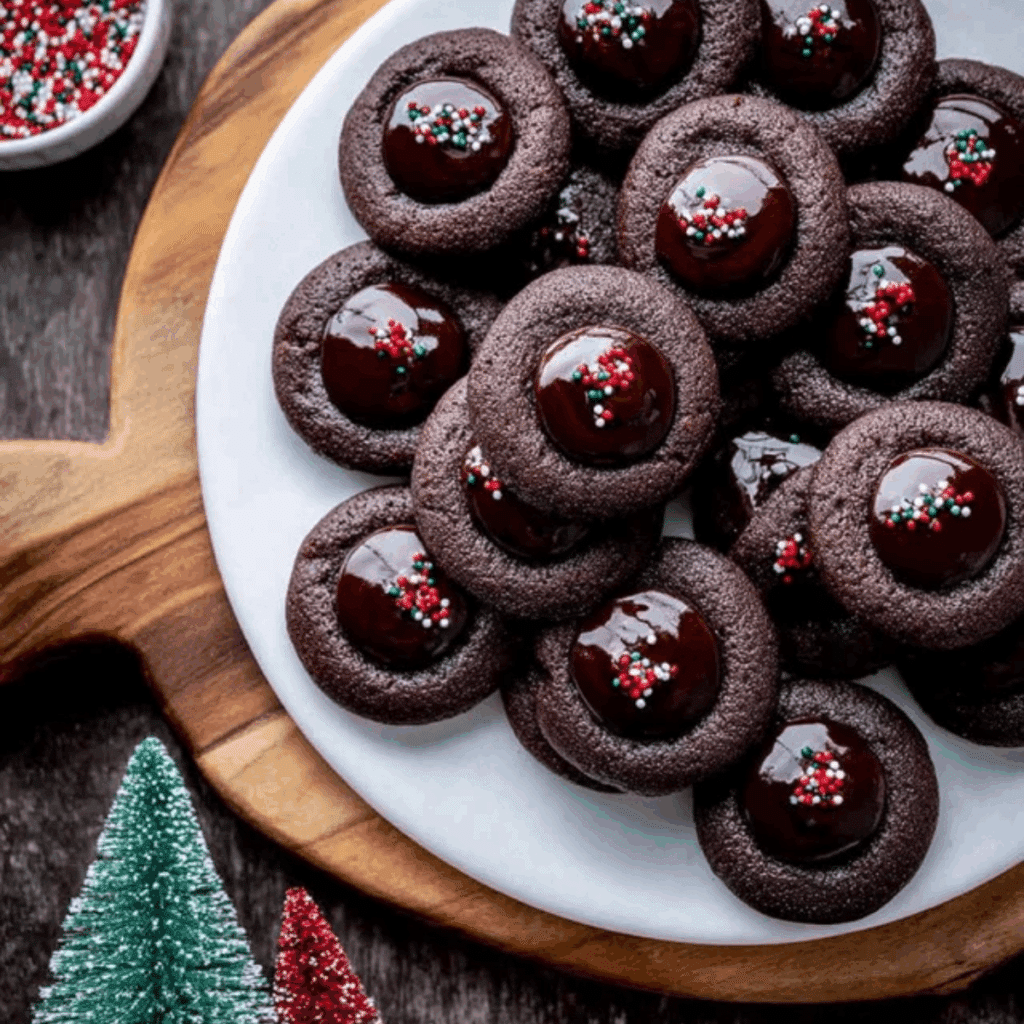 Chocolate Thumbprint Cookies (1)