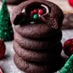 Chocolate Thumbprint Cookies