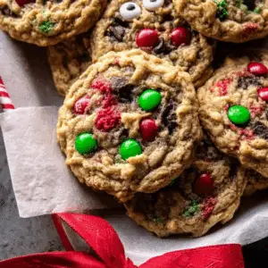 Christmas Monster Cookies