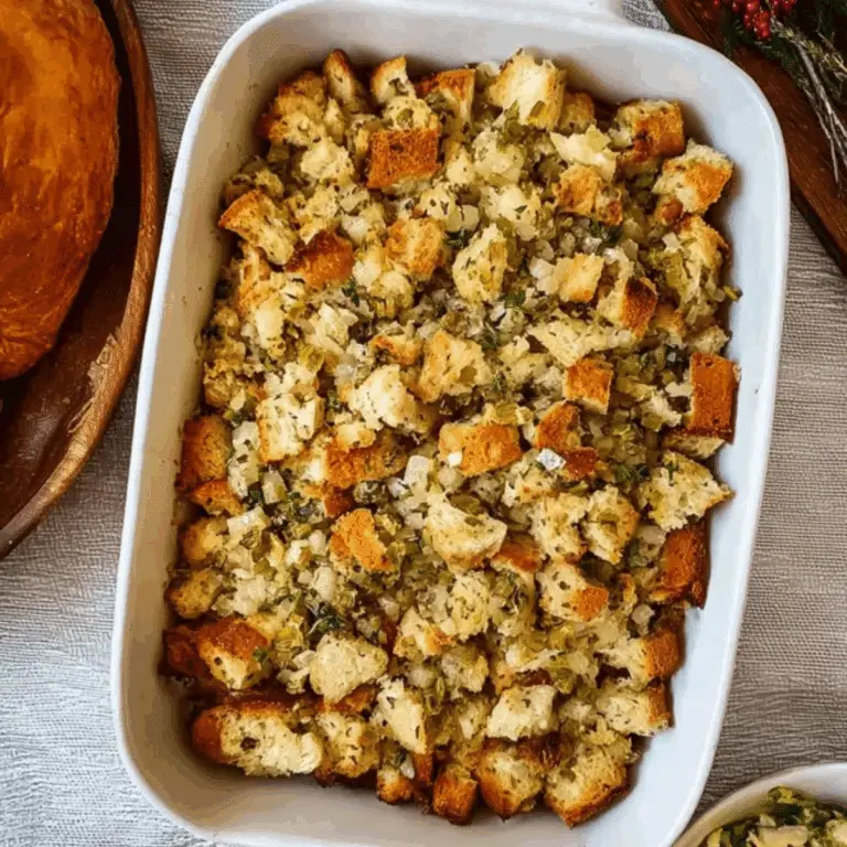 Classic Butter Herb Stuffing
