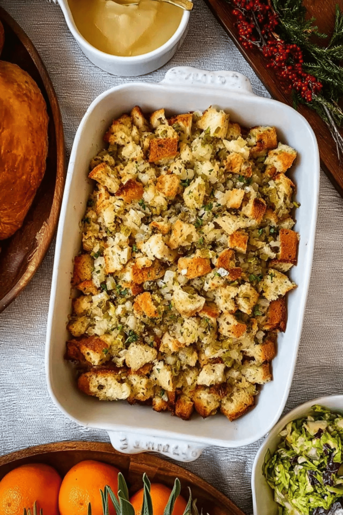 Classic Butter Herb Stuffing