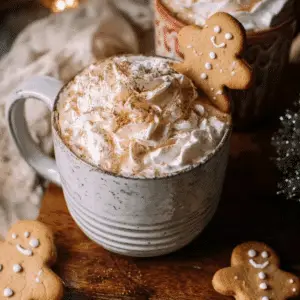 Cozy Gingerbread Latte