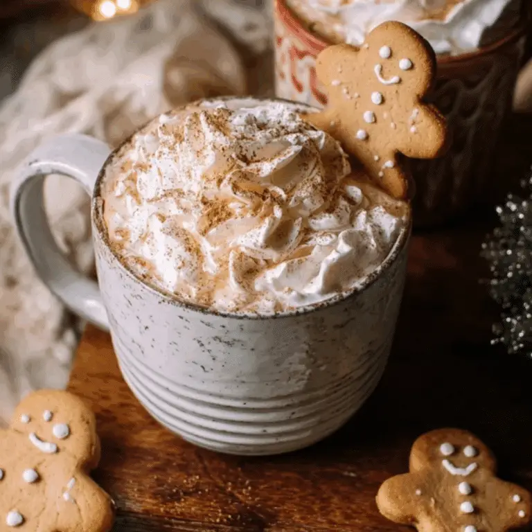 Cozy Gingerbread Latte