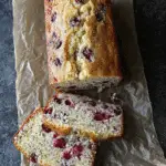 Cranberry Lemon Poppyseed Loaf