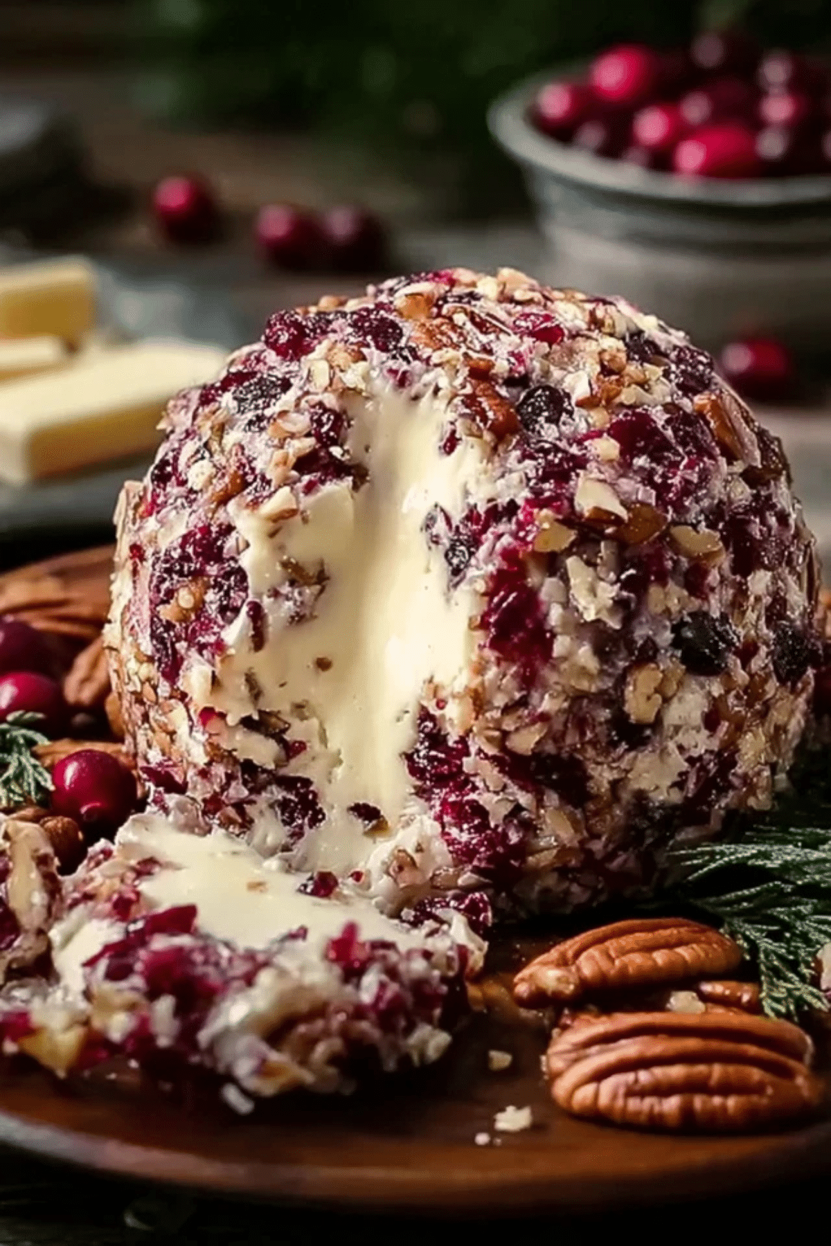 Cranberry Pecan Cheese Ball