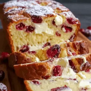 Cream Cheese Cranberry Loaf