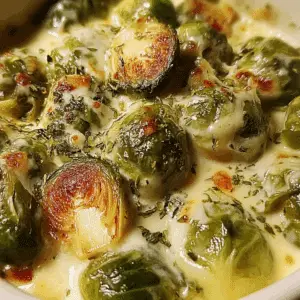 Creamed Brussels Sprouts