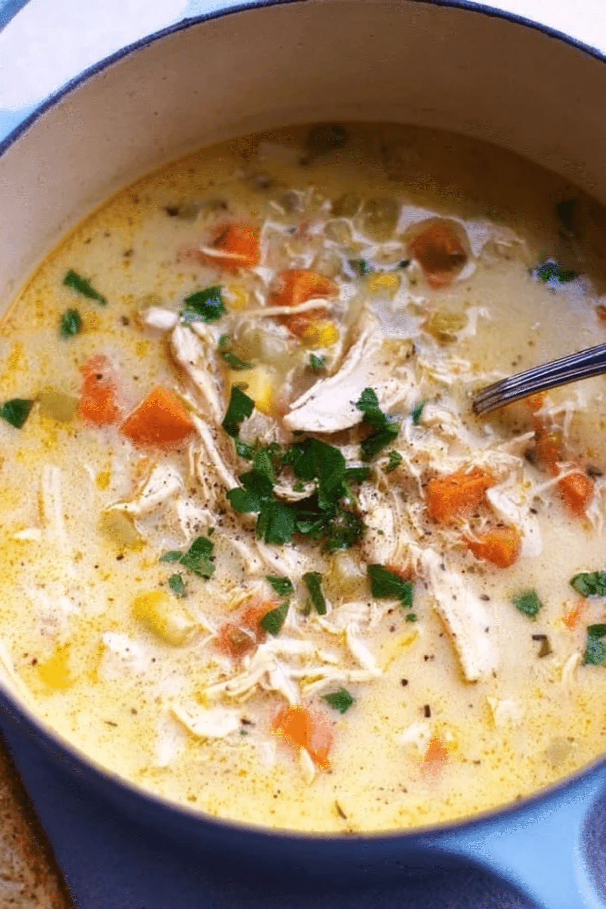 Creamy Chicken Vegetable Soup (1)