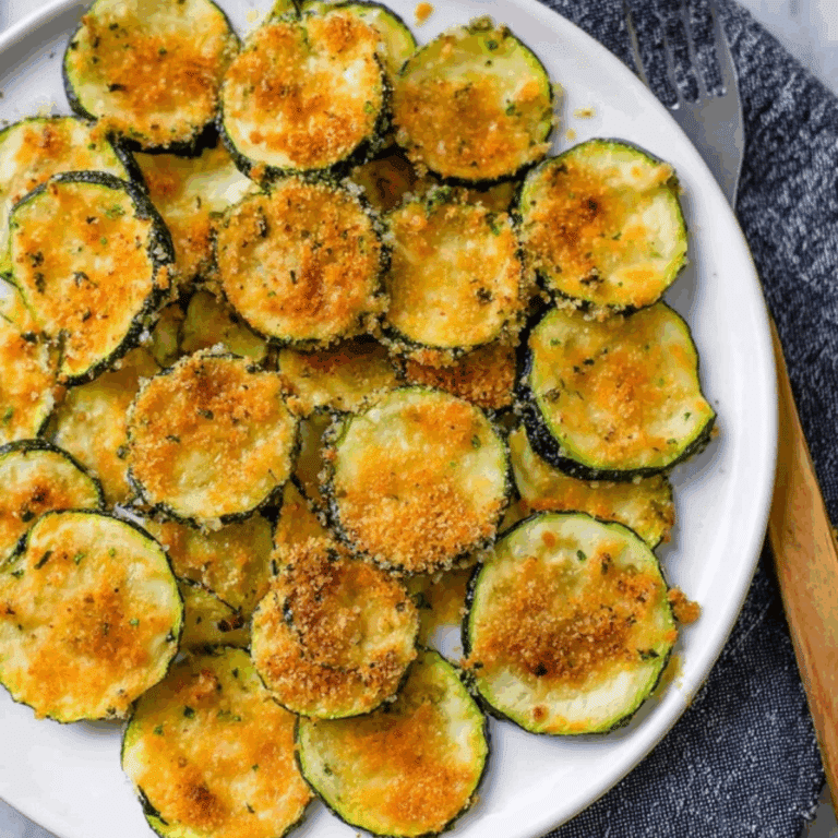Crispy Baked Zucchini Recipe