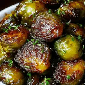 Crispy Honey Balsamic Brussels Sprouts (1)