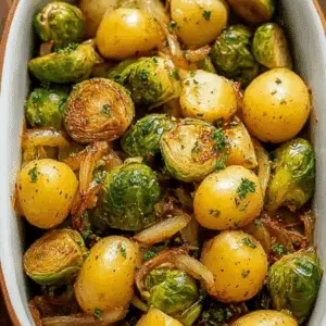 Garlic Brussels Sprouts Potatoeslumenkohl Hashbrown Puffer