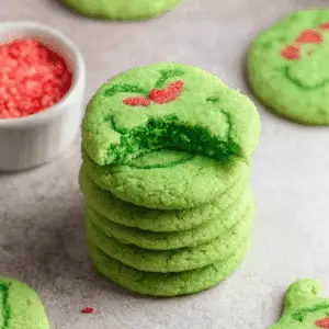 Grinch Sugar Cookies