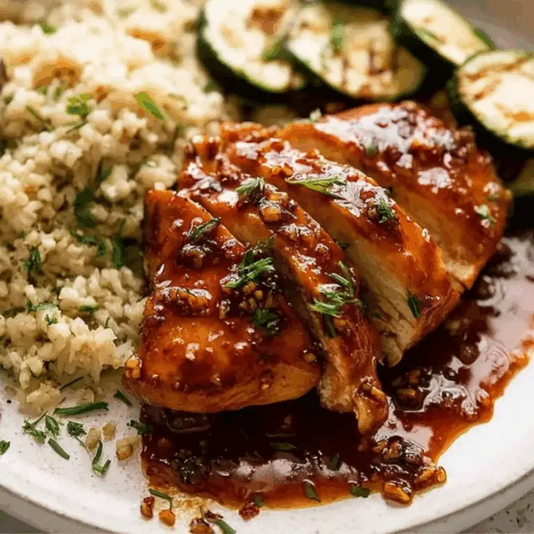 Honey Garlic Chicken Breast
