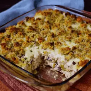 Leftover Thanksgiving Turkey Casserole (2)