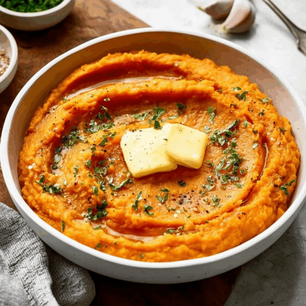 Mashed Sweet Potatoes (2)