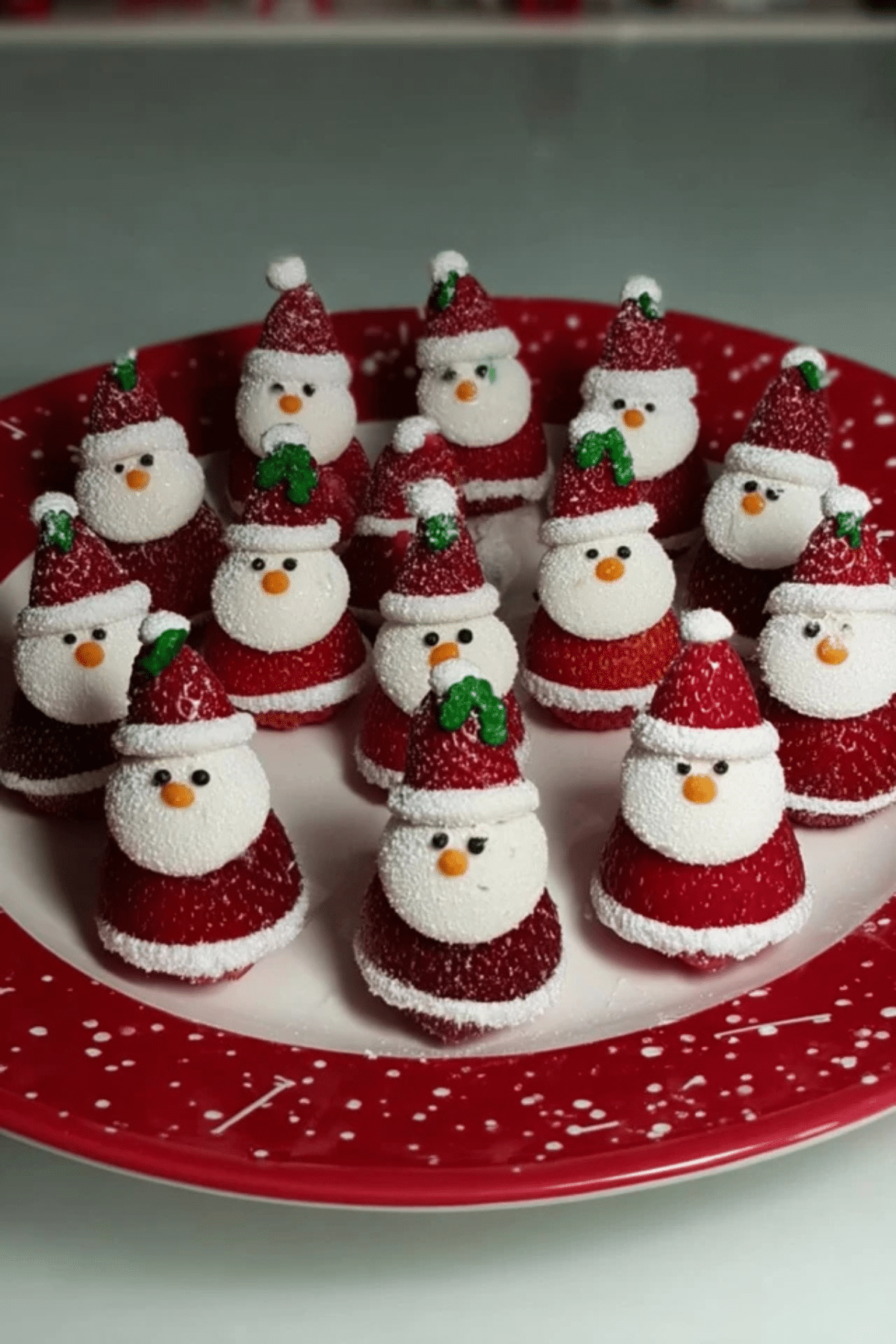 Mini Strawberry Santas