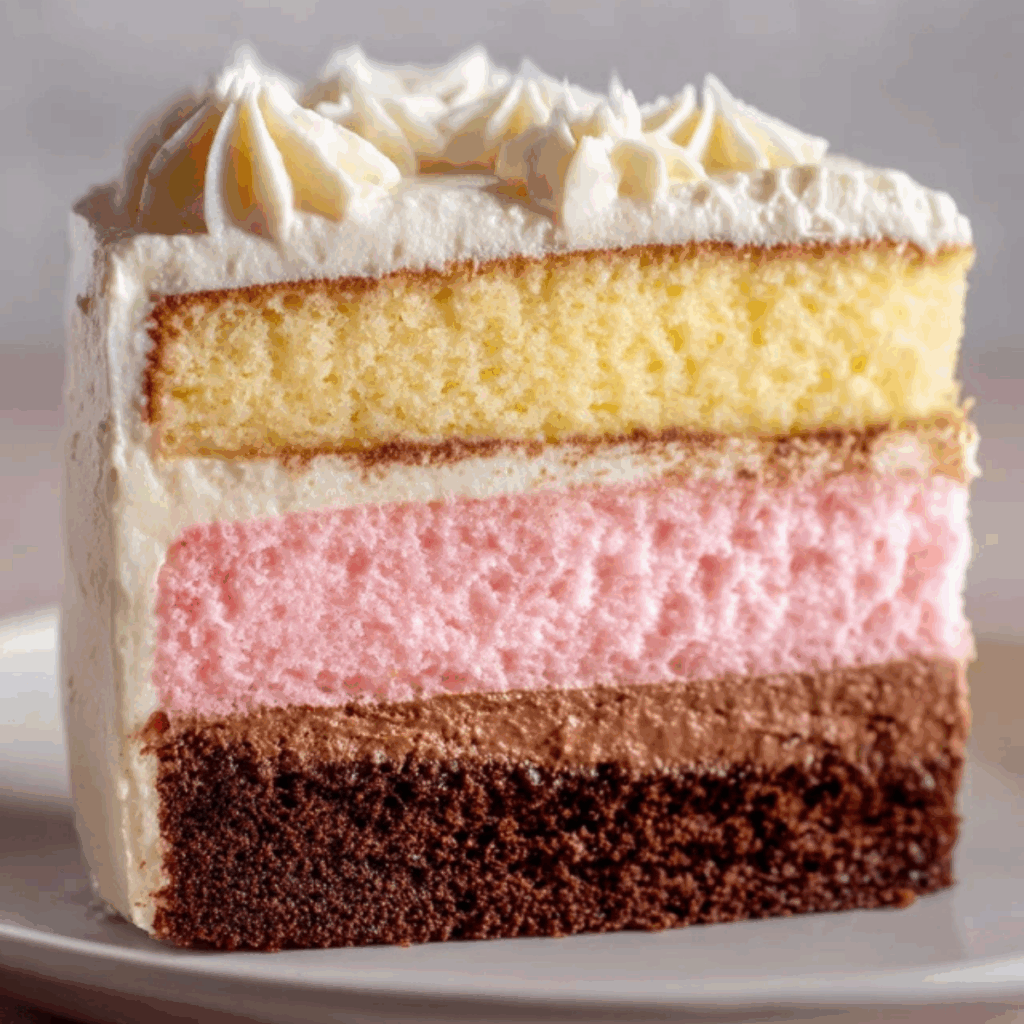 Neapolitan Layer Cake