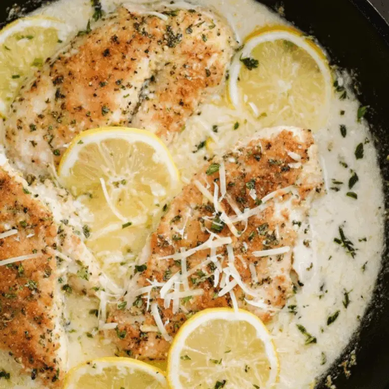 One Pan Lemon Parmesan Chicken