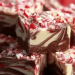 Peppermint Swirl Fudge