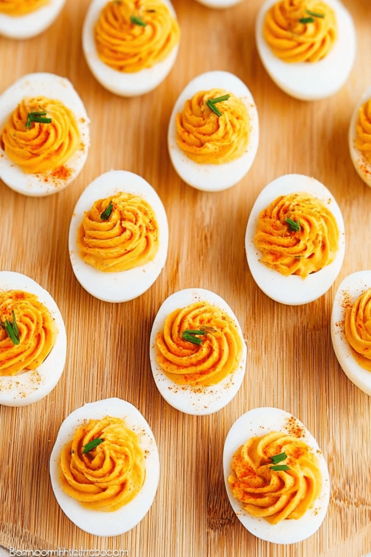 Pumpkin Deviled Eggs (4)
