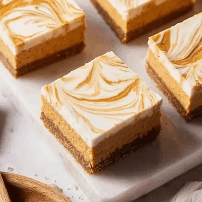 Pumpkin Spice Cheesecake Bars