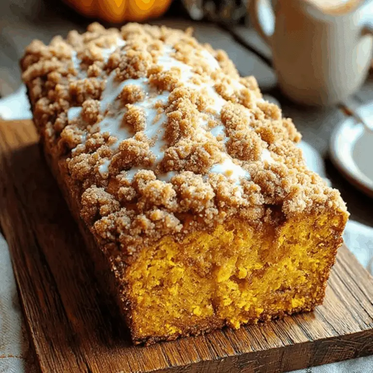 Pumpkin Streusel Bread (3)