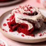 Red Velvet Cinnamon Rolls with Cream Cheese Frosting (1)