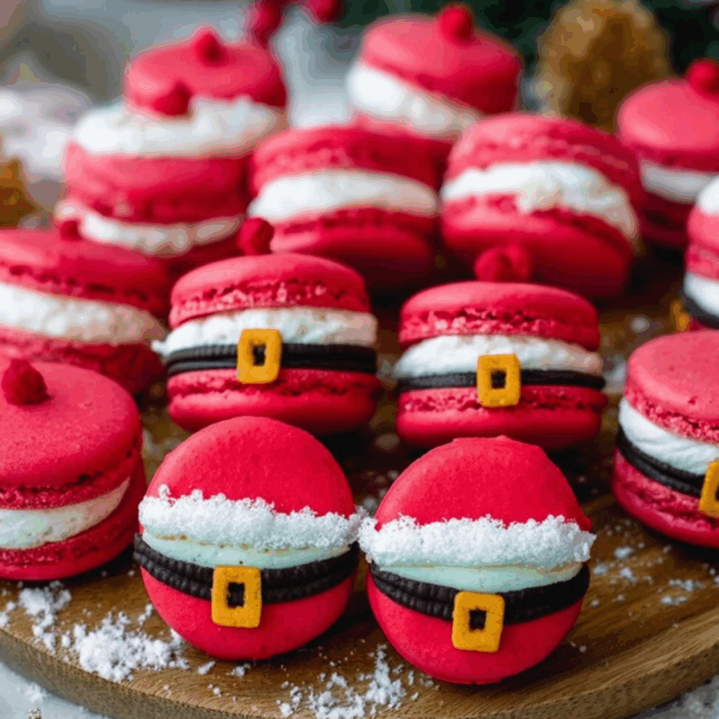 Santa Claus Macarons