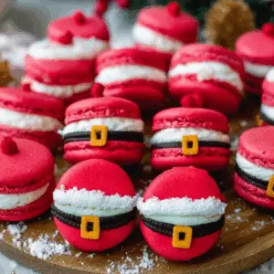 Santa Claus Macarons