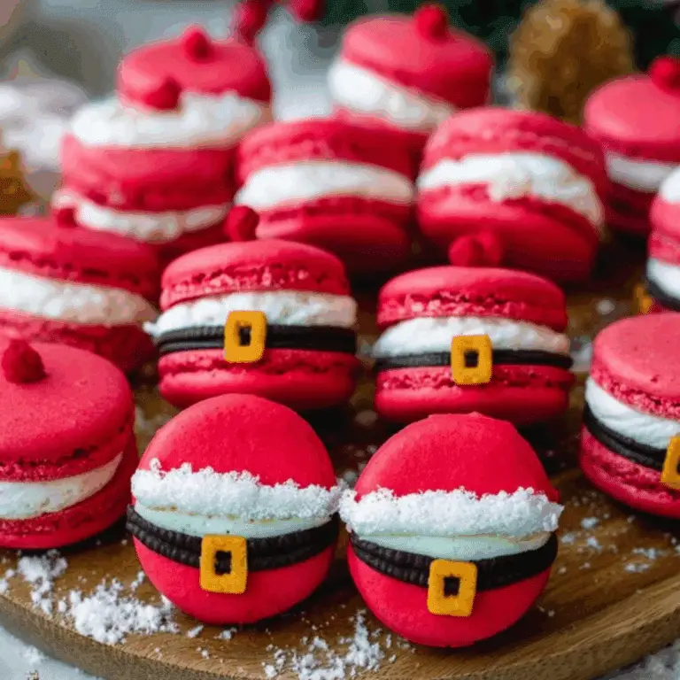 Santa Claus Macarons