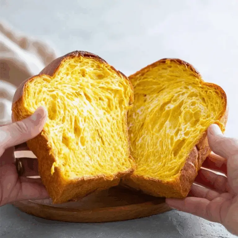 Soft Pumpkin Sourdough Bread (5)