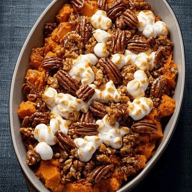 Southern Maple Sweet Potato Casserole (3)