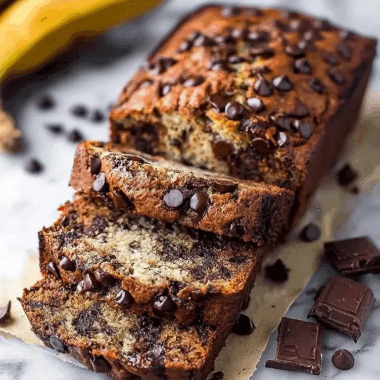 Super Moist Chocolate Chip Banana Bread (3)