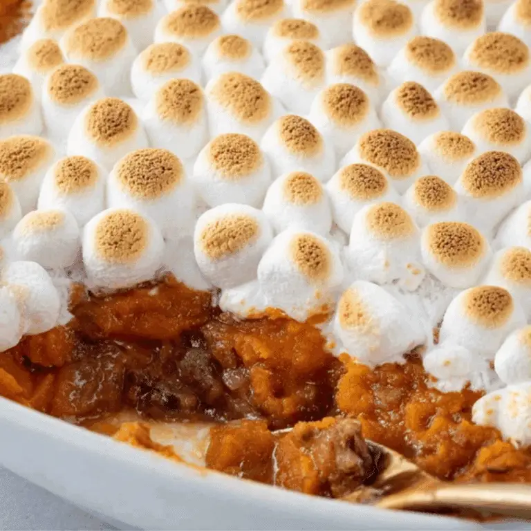 Sweet Potato Casserole with Marshmallows